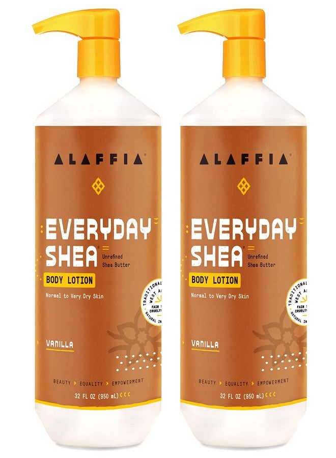 Alaffia EveryDay Shea Body Lotion, Vanilla 32 fl oz - Image 1
